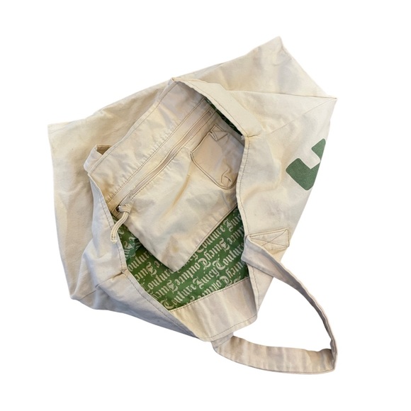 Juicy Couture Canvas Recycle Tote Bag - Picture 3 of 6